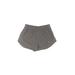 Nike Athletic Shorts: Gray Print Activewear - Women's Size Medium