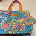 Lilly Pulitzer Bags | Lilly Pulitzer For Este Lauder Canvas Tote | Color: Blue/Pink | Size: Os