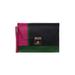 Tommy Hilfiger Leather Wristlet: Green Solid Bags