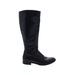 Paolo Iantorno Boots: Black Solid Shoes - Women's Size 36 - Round Toe