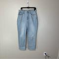 Madewell Jeans | Madewell The Curvy Perfect Vintage Straight Jean Light Wash Denim Baggy 29 | Color: Blue | Size: 29