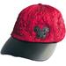 Disney Accessories | Disney Disney Parks Quilted Mickey Rose Women Cap Hat | Color: Black/Red | Size: Os