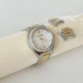 Coach Accessories | Coach Two-Tone Gold And Silver Watch With Rhinestones | Color: Gold/Silver | Size: Os