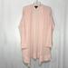 J. Crew Sweaters | J. Crew Merino Wool Open Cardigan Baby Pink Women’s Size Medium | Color: Pink | Size: M