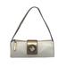 Kate Spade Bags | Kate Spade White & Gold Turnlock Baguette Bag | Color: Gold/White | Size: 10.5"L X 3"W X 5"H Handle Drop: 7.5"