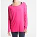 Athleta Tops | Athleta Essence Flow Top Womens S Hot Pink Long Sleeve Crew Neck Lightweight | Color: Pink | Size: S
