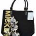 Disney Accessories | Disney Store Millenial Mickey Purse Tote Bag Mouse Gold Accents Authentic Land | Color: Black | Size: Os