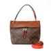 Louis Vuitton Bags | Louis Vuitton Shoulder Bag Brown Monogram Twill Leaf Thes | Color: Black/Brown | Size: Os