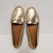 Coach Shoes | Coach Leather Loafers | Color: Gold | Size: 6.5