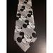 Disney Accessories | Mickey Mouse By Cervantes Disney Black White Tie | Color: Black/White | Size: Os