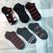 Disney Shoes | Disney Minnie Mouse Footie Socks, Brand New, Women Size 4-10 | Color: Black/Gray | Size: Women 4-10