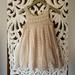 Free People Dresses | Free People Fp One Annabella Peach Gauze Babydoll Smocked Lace Mini Shift Dress | Color: Cream/Pink | Size: S