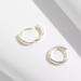 Madewell Jewelry | Madewell Delicate Collection Fine Huggie Hoop Earrings Sterling Silver | Color: Silver | Size: Os