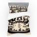 Ambesonne Cat Bedding Set & Ivory Dark Taupe Polyester in Brown/White | King Duvet Cover + 3 Additional Pieces | Wayfair bsnev_429879_king