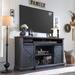 My Lux Decor Farmhouse TV Stand For 80 Inch Tvs, 39" Tall Entertainment Center W/Double Sliding Barn Door, Large Media Console Cabinet | Wayfair