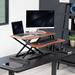 VIVO Height Adjustable Standing Desk Converter (DESK-V000K Series) Metal in Black | 4.5 H x 32 W x 15.7 D in | Wayfair DESK-V000KA