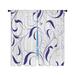 VisionBedding Floral pattern Window Curtains Art Swirling motifs Drapes - 2 Panels_12352 | 56" W x 80" L | Wayfair VB-WL7-116-94260-12352