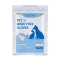 Gants non tissés pour animaux de compagnie sans lavage chat et chien spa bain massage