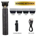 Mini tondeuse à cheveux électrique sans fil pour hommes tondeuse à cheveux rasoir à barbe machine