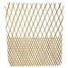 MGP Peeled Willow Open Top Pattern Wood Expanding Trellis Wood in Brown | 48 H x 72 W x 1 D in | Wayfair WCT-48T