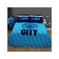 Manchester City Panel Duvet Cover Set - Multi, One Colour, Size Double