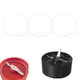 3Pcs 7.8cm Rubber O Shaped Replacement Gaskets Seal Ring Part For Blender Juicer
