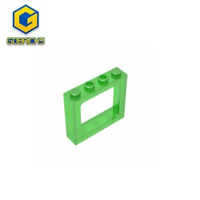 Gobricks GDS-2038 Window 1 x 4 x 3 Train - Hollow Studs compatible with lego 4033 Technical Building