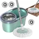 Spins Mop And Bucket Set Household Labour-Saving Automatic Spins Cleaning Mop With Wringer For
