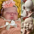 21Inch Peaches Reborn Kit Unpainted Doll Balnk Kit Soft Touch Fresh Color Unfinsihed DIY Kit with