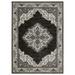 Gray/White 92.52 x 62.99 x 0.31 in Area Rug - Bungalow Rose Epichio Area Rug Polyester | 92.52 H x 62.99 W x 0.31 D in | Wayfair