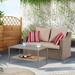 Latitude Run® 2 - Person Outdoor Seating Group w/ Cushions in Brown | Wayfair D321AAE3453847248A7E7603310B47AF