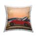 Stupell Mouse Beach Cruise Surf and Sand Car Printed Outdoor Throw Pillow Design by Lucia Heffernan