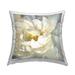 Stupell Floral Close-Up Petals Nature Yellow White Painting Printed Outdoor Throw Pillow Design by Danhui Nai