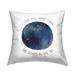 Stupell Love You More Than The Stars Phrase Printed Outdoor Throw Pillow Design by Daphne Polselli