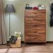 5 Drawers Wooden Deoss Chest Dresser Storage Cabinet