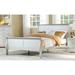 Platinum Louis Philippe Full Bed - Transitional Sleigh Design, Low Profile FB
