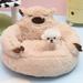 Dog Cute Bed for Small Dogs, Washable Small Pet Bed Fits up to 25 lbs Pets