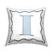 Stupell Blue Patterned Initial Printed Outdoor Throw Pillow Design by Lil' Rue