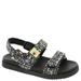 Steve Madden Mona - Womens 8 Black Sandal Medium