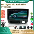 7 zoll Für Toyota Vitz Yaris Echo 1999-2005 Android Auto Radio Multimedia Video Player Auto Stereo