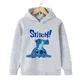 Disney Stitch Spider-Man Kinder Street Fashion Sweatshirt Jungen und Mädchen Tops Kinder Sport