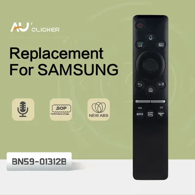 BN59-01312B Smart-TV-Sprach ersatz fernbedienung, geeignet für qe49q60ratxxh qe55q60ratxxh qe65q60ratxxh usw. Image