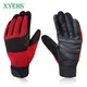 Xyehs 1 Paar Kletter schutz handschuhe rutsch feste haltbare Seil handschuhe Vollfinger-Arbeits