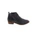 Dolce Vita Ankle Boots: Gray Print Shoes - Women's Size 6 1/2 - Almond Toe