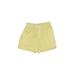 H&M Shorts: Yellow Solid Bottoms - Women's Size Medium