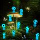 5/10pcs, Glow-in-the-dark Fairy Garden Accessories Miniature Alien Elves, Ghost Kit For Micro Landscape Decoration