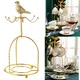 Goldene Tassen Halter Vogel Becher Tassen Stand Rack-Home Küche Tabletop Kaffee Becher Halter