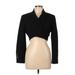 Zara Jacket: Short Black Print Jackets & Outerwear - Women's Size Large