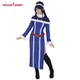 Frauen Anime Cosplay Kostüm Outfit Kleid Cape Hut Gürtel für Frau Halloween Blau Outfit Kleid