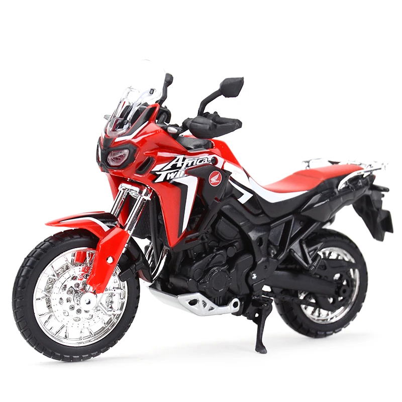 Maisto 1:18 Honda Africa Twin DCT Druckgussfahrzeuge, Sammlerstücke, Hobbys, Motorradmodell, Spielzeug